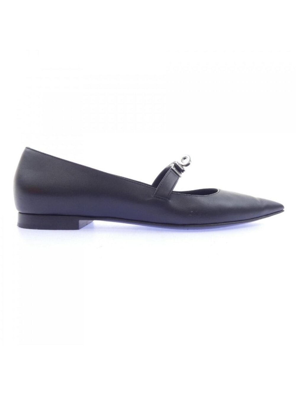Hermes Kelly Buckle Flat Shoes